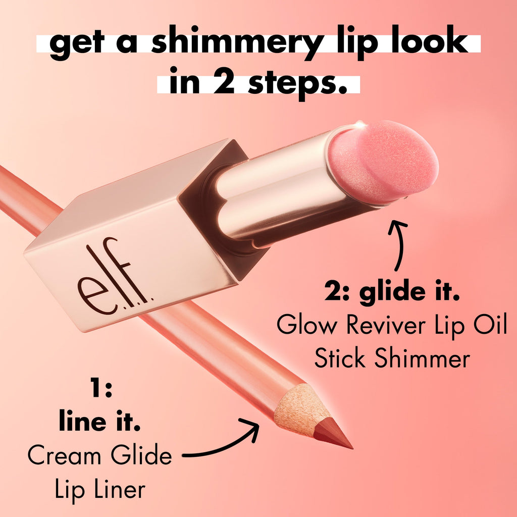 Glow Reviver Lip Oil Stick Shimmer - Disco Flamingo
